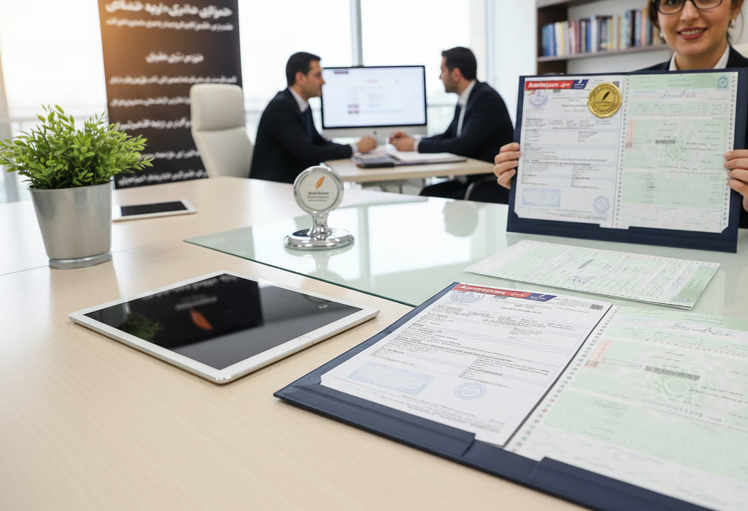 ترجمه رسمی ترجمه سند تک برگ خودرو